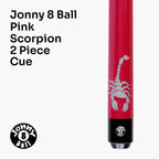 Jonny 8 Ball Scorpion 57-inch cue and hard case Cue + Case