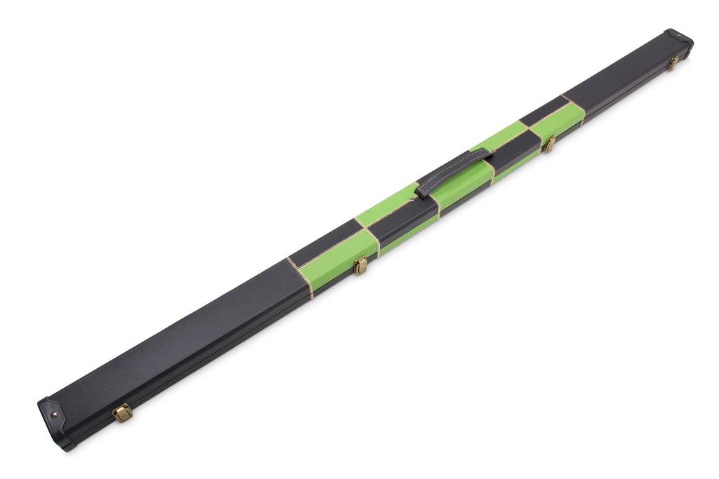Deluxe chequered 1-piece cue case - 2 cues Cue + Case