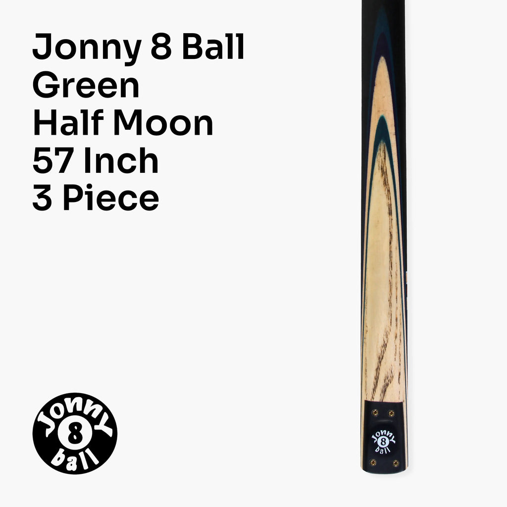 Jonny 8 Ball adjustable 57-inch 3-piece cue and hard case Cue + Case