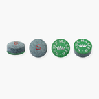 Baize Master PRO-IMPACT Hybrid Snooker and Pool Cue Tips 10mm - Box of 3 Tips Cue + Case