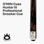 O'MIN Hunter III 58-inch one-piece snooker cue