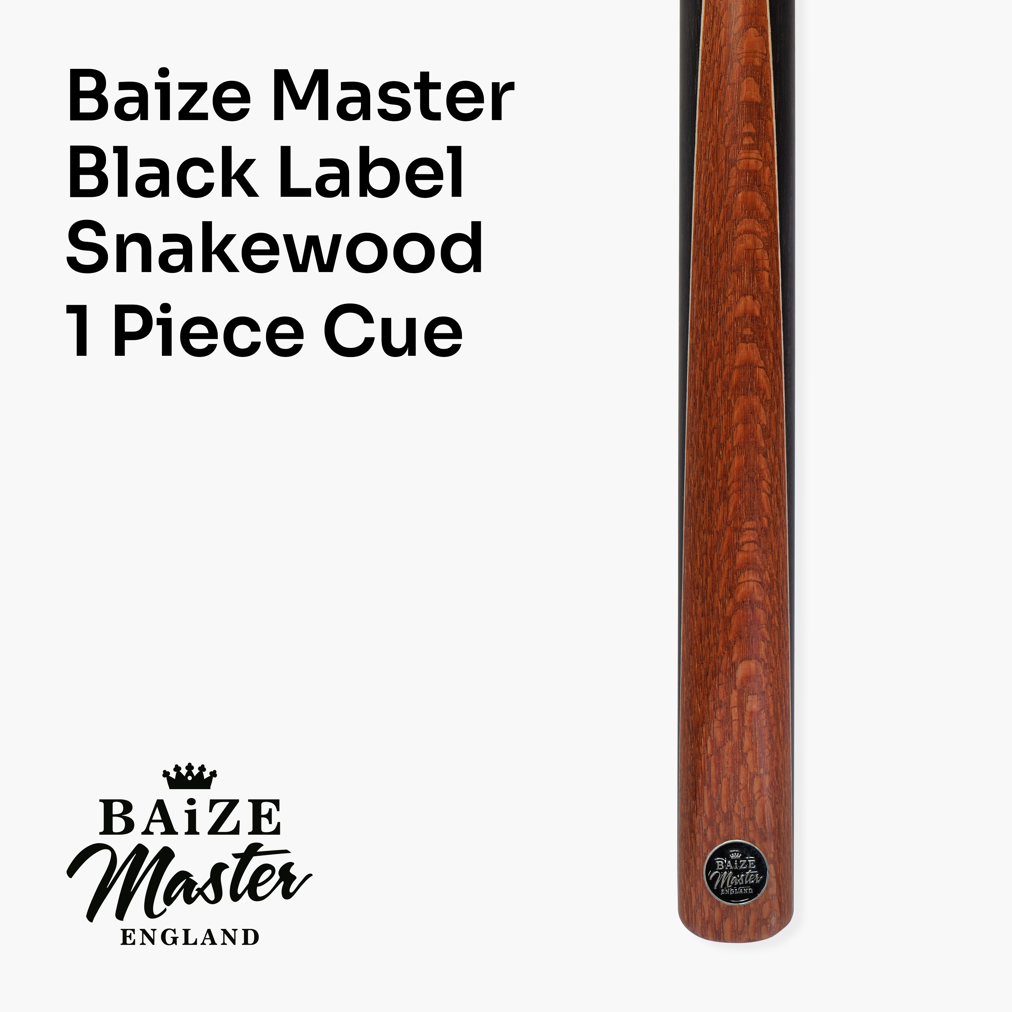 Baize Master Black Label 58-inch snooker cue