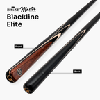 Baize Master Blackline Elite 2-piece snooker cue Cue + Case