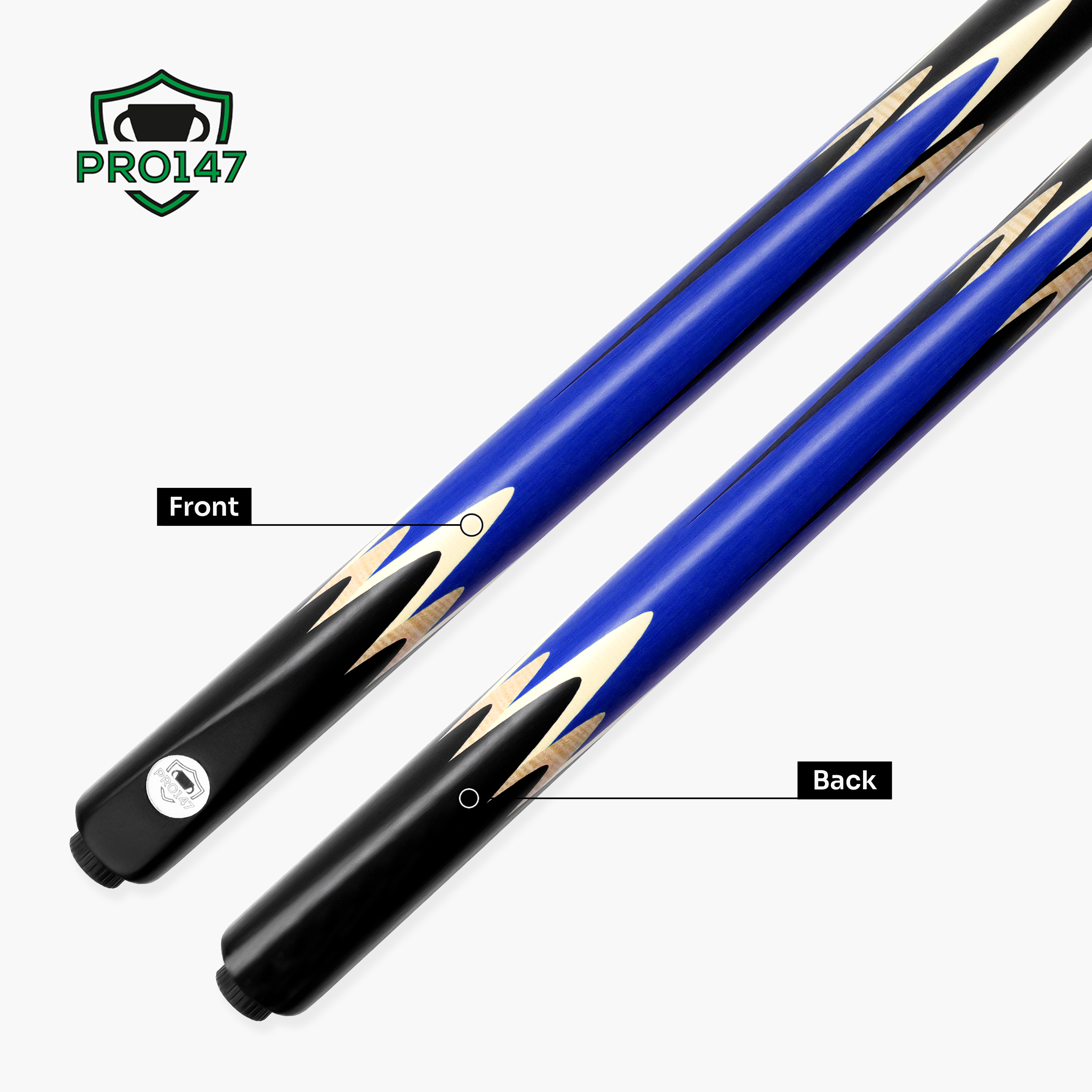 PRO147 Lancet 3/4 cue and case set