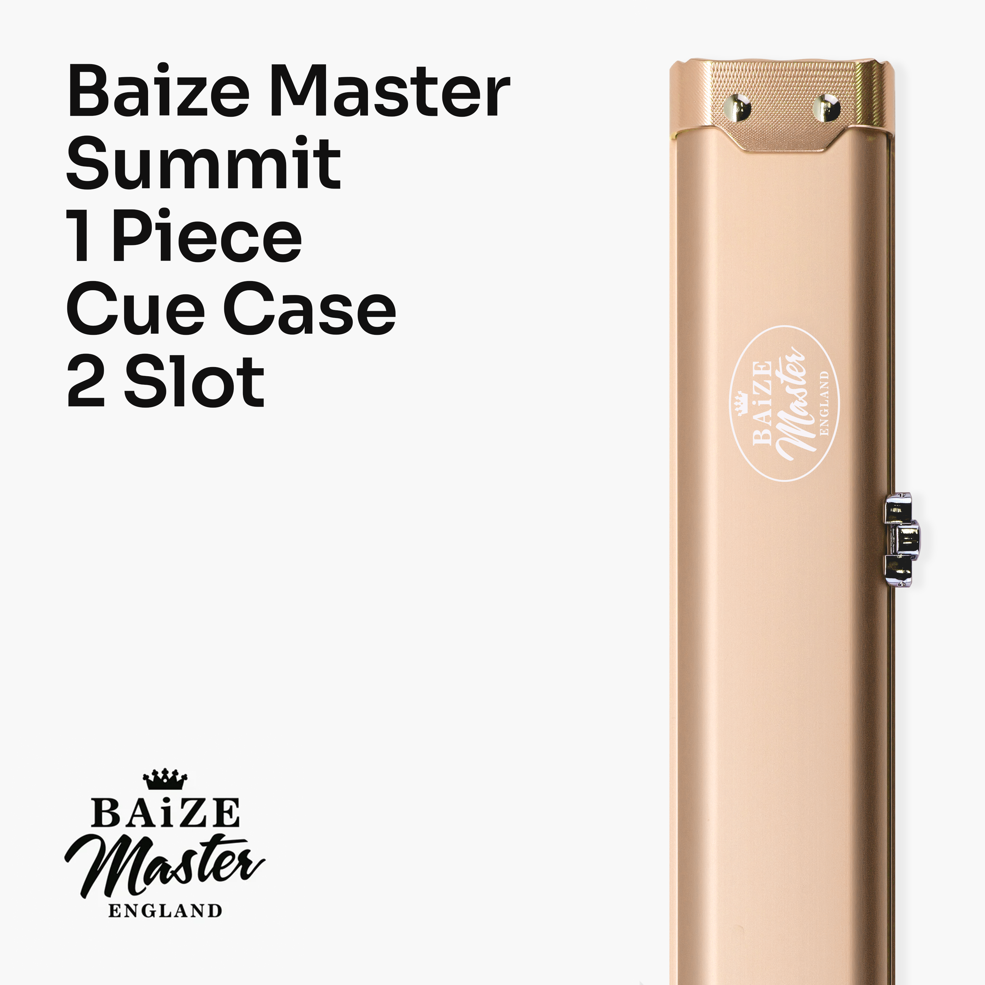 Baize Master Summit 2-slot one-piece cue case Cue + Case