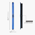 Baize Master Prestige Pro-Lock 1-piece metal cue case - 2 cues plus accessories Cue + Case