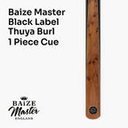 Baize Master Black Label 58-inch snooker cue