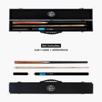 Baize Master Blackline Classic snooker cue and case set Cue + Case