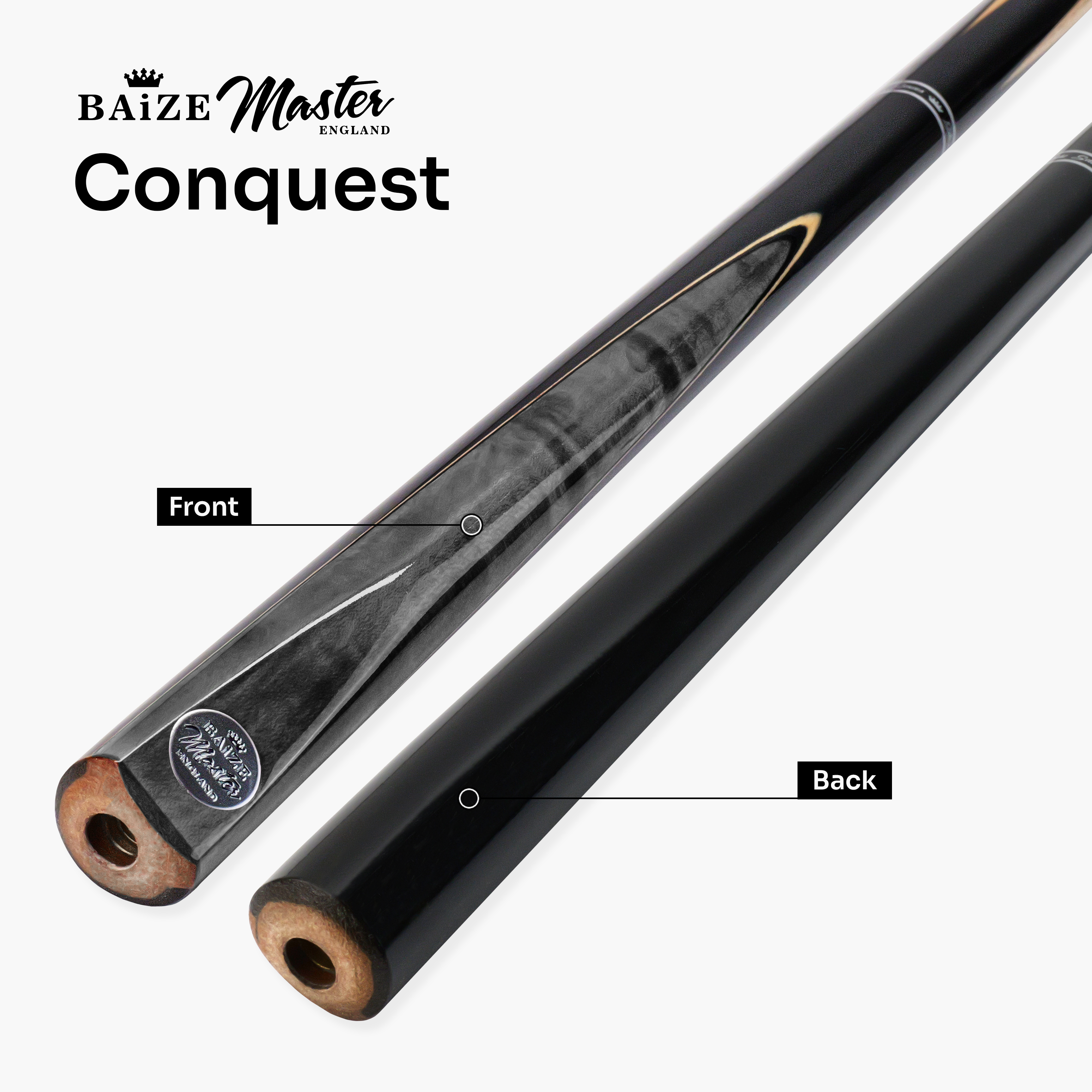 Baize Master Conquest 57-inch cue and case set Cue + Case