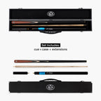 Baize Master Blackline Elite cue and case set Cue + Case