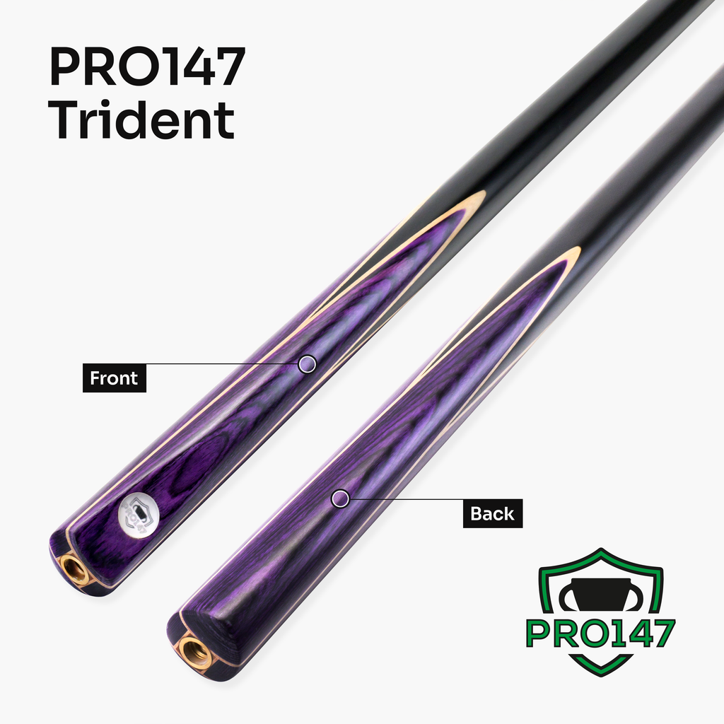 PRO147 Trident 57-inch one-piece cue Cue + Case