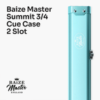 Baize Master Summit 2-slot 3/4 cue case Cue + Case