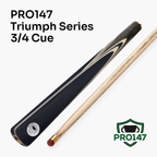 PRO147 Triumph 3/4 cue and case set