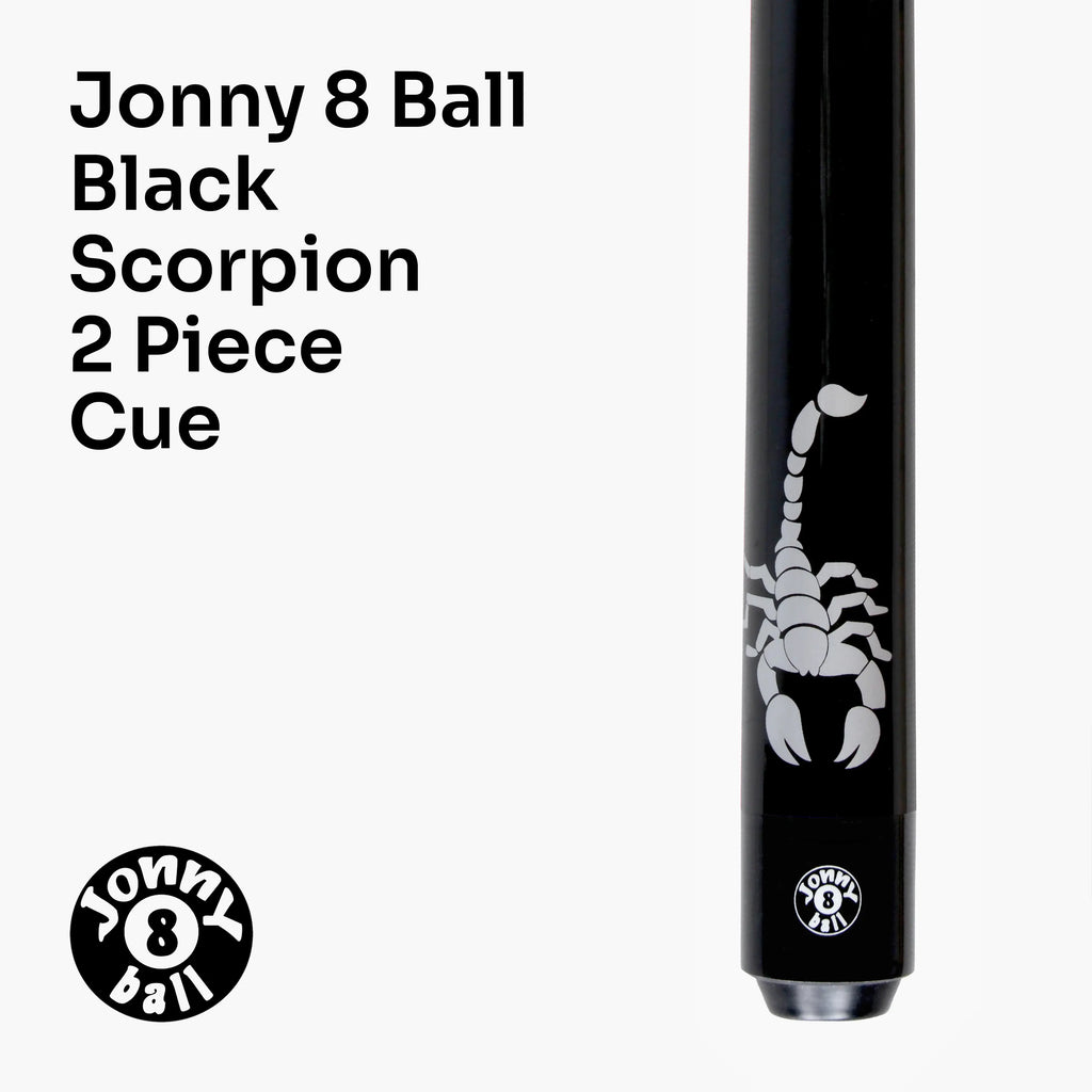 Jonny 8 Ball Scorpion 57-inch cue and hard case Cue + Case