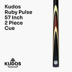 Kudos Pulse 57-inch cue and case set Cue + Case