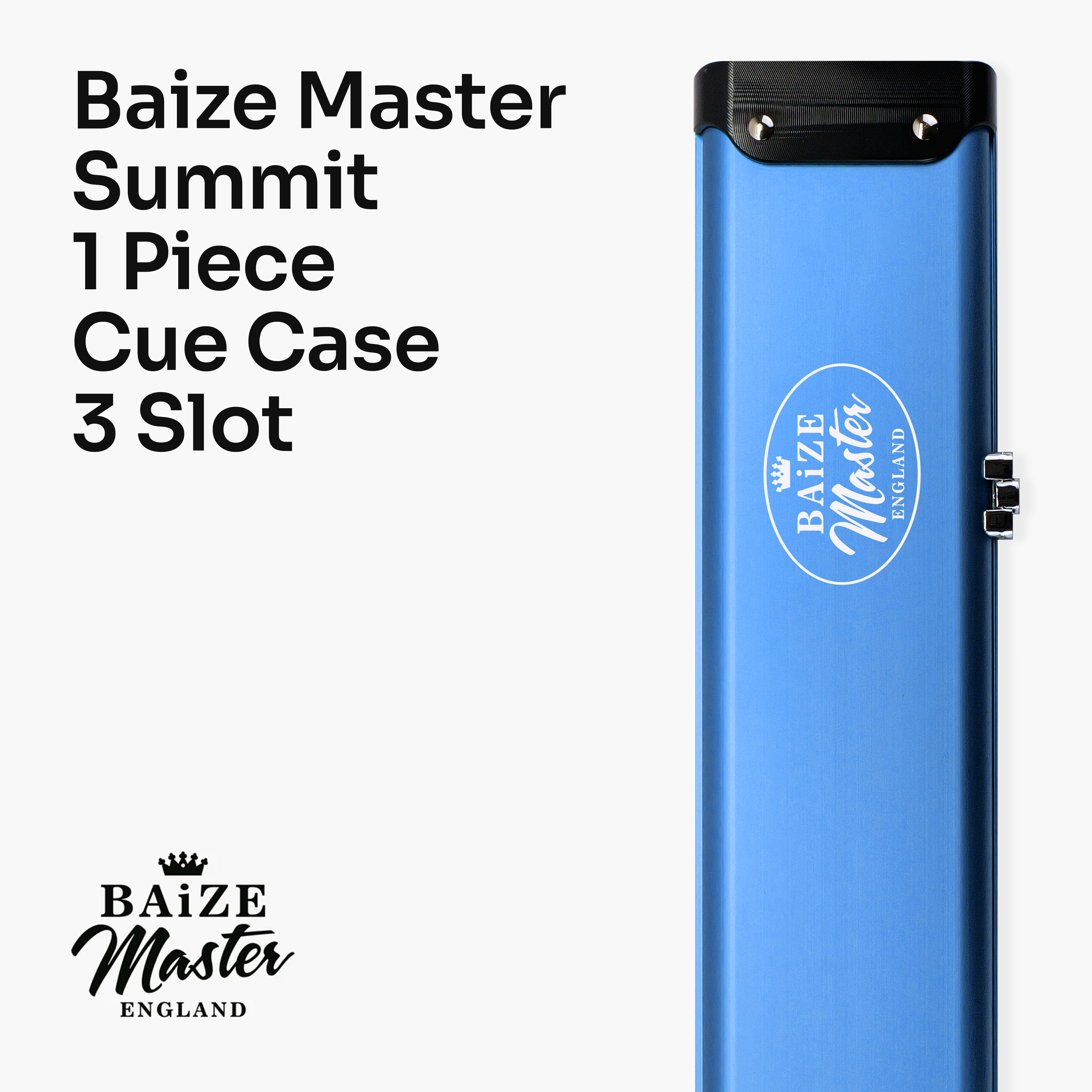 Baize Master Summit 3-slot one-piece cue case Cue + Case