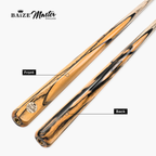 Baize Master Platinum Exotic Golden Concord pool cue - 8.5mm tip Cue + Case