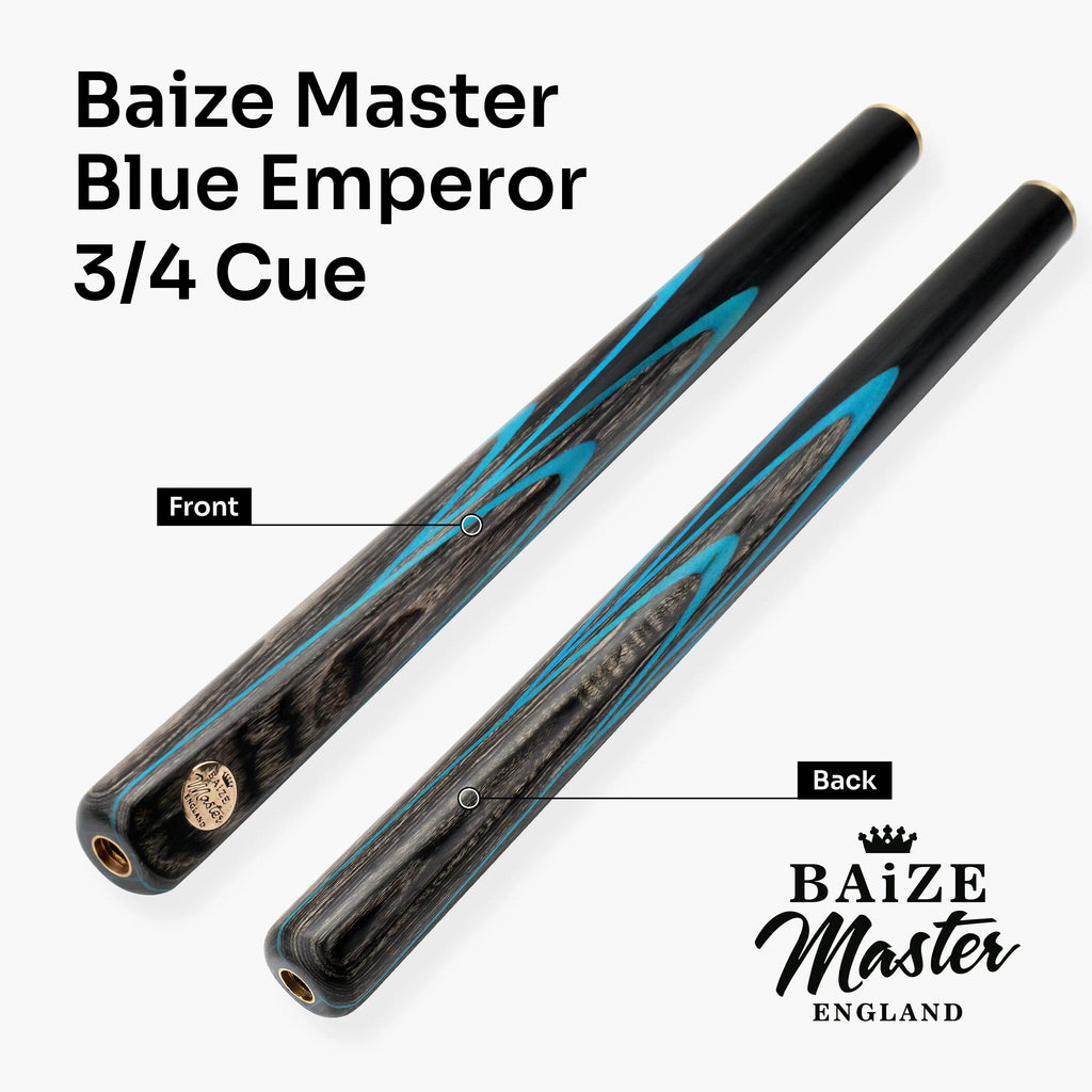 Baize Master Emperor 58-inch 3/4 cue Cue + Case