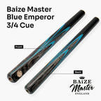 Baize Master Emperor 58-inch 3/4 cue Cue + Case