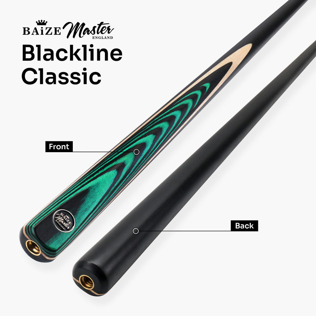 Baize Master Blackline Classic pool cue and case set Cue + Case