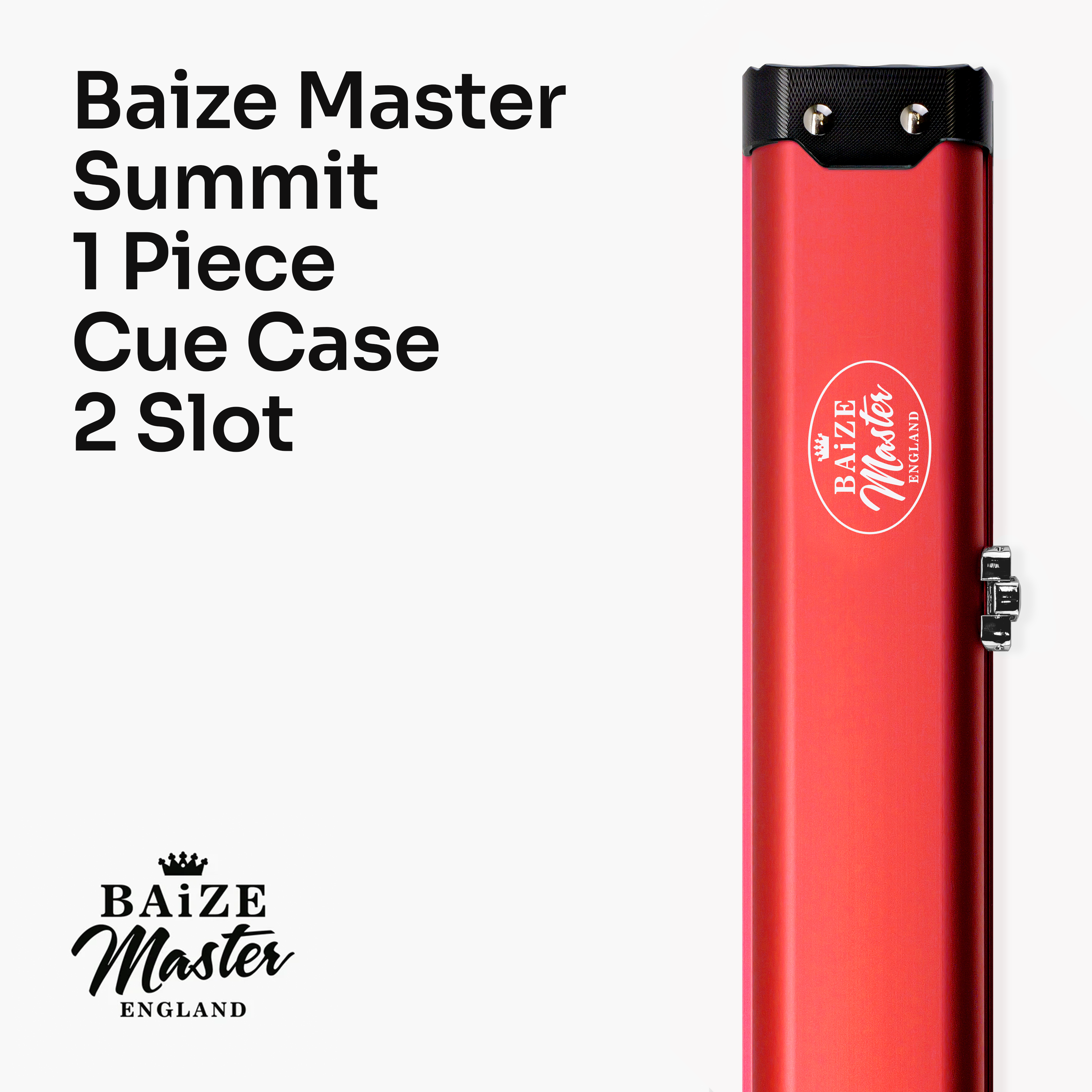 Baize Master Summit 2-slot one-piece cue case Cue + Case