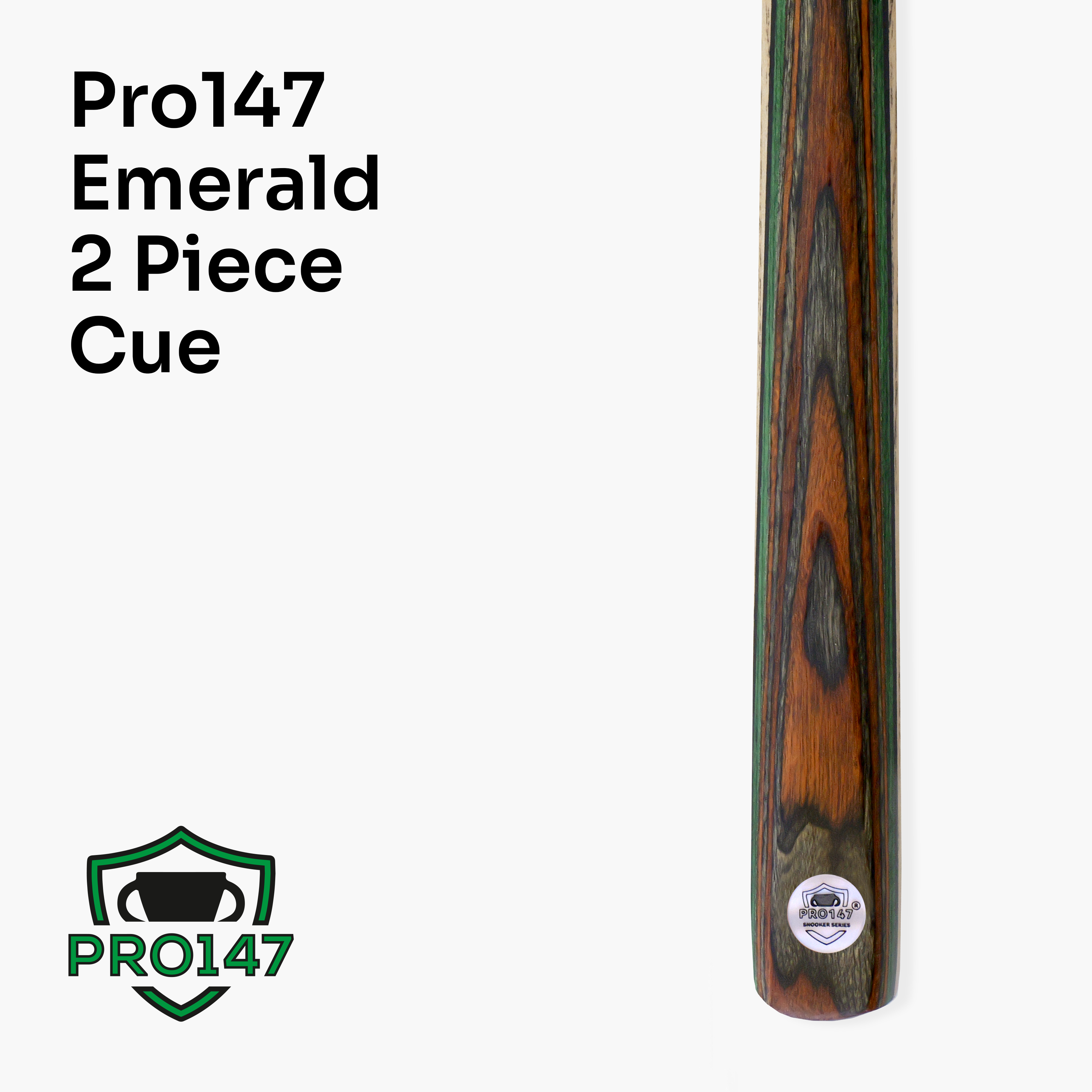 PRO147 Pro Match 57-inch 2-piece cue Cue + Case