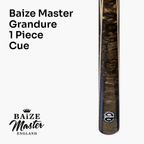 Baize Master Grandure #004 one-piece pool cue - 8mm tip Cue + Case