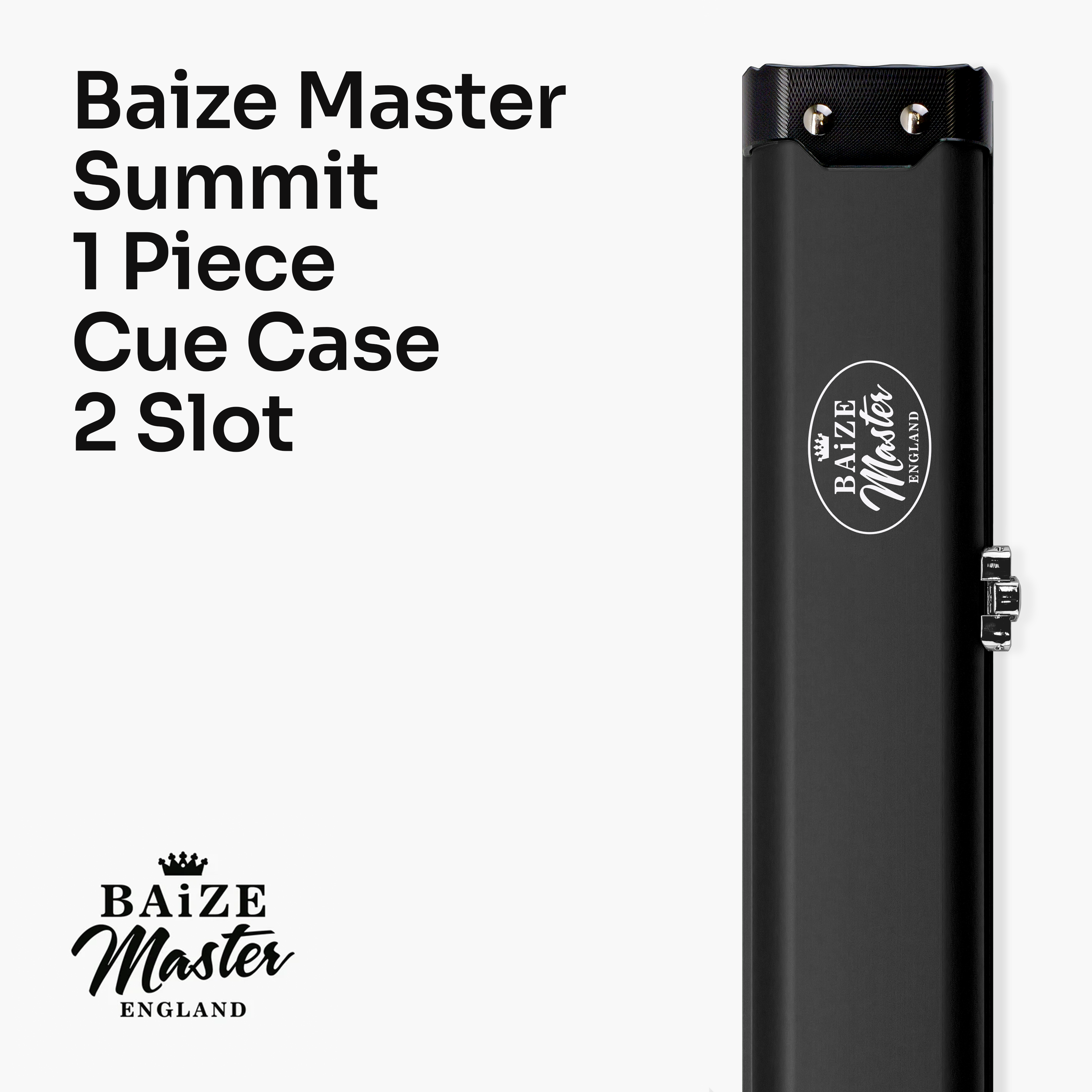Baize Master Summit 2-slot one-piece cue case Cue + Case