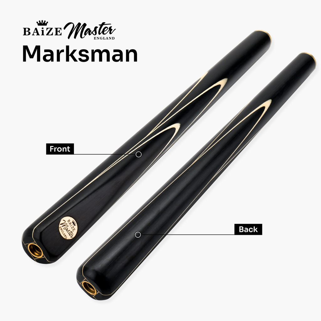 Baize Master Black Marksman 3/4 pool cue Cue + Case
