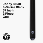 Jonny 8 Ball Metallic E-Series 2-piece cue Cue + Case