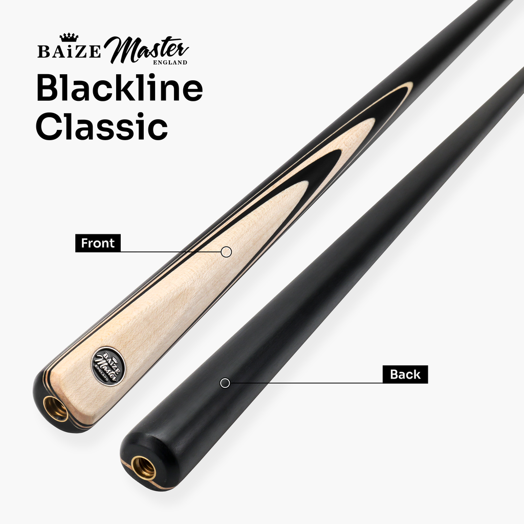 Baize Master Blackline Classic pool cue and case set Cue + Case