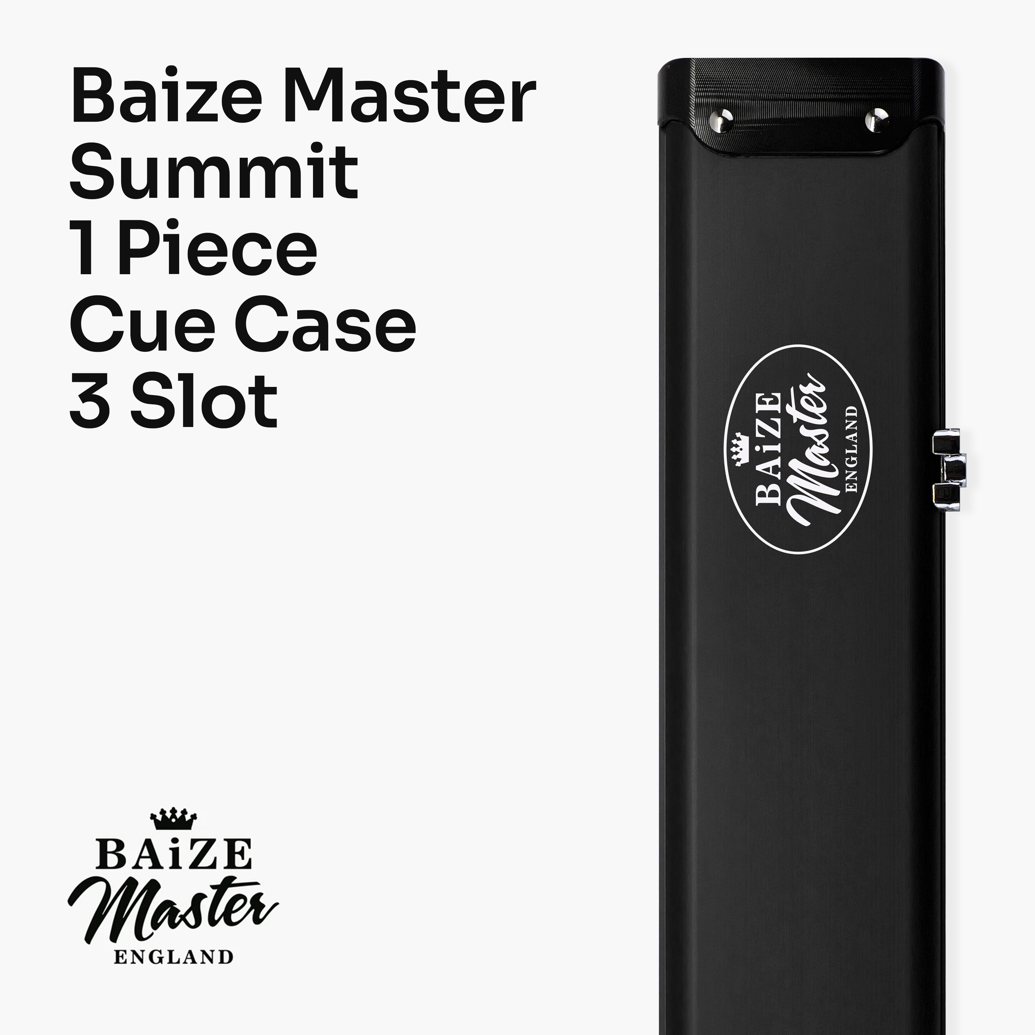Baize Master Summit 3-slot one-piece cue case Cue + Case