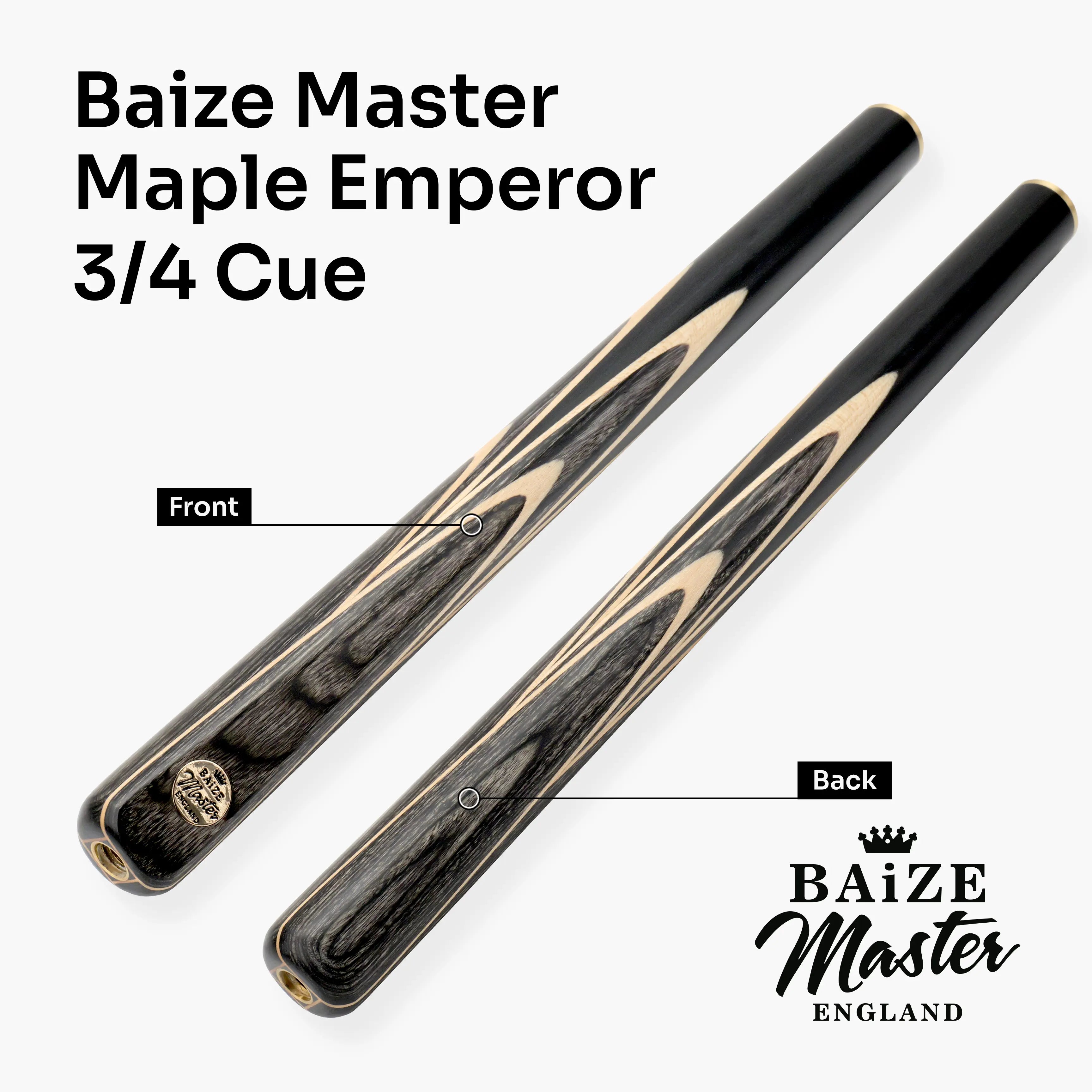 Baize Master G14 Maple Emperor 57-inch pool cue Cue + Case