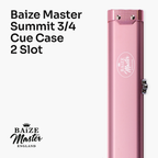 Baize Master Summit 2-slot 3/4 cue case Cue + Case