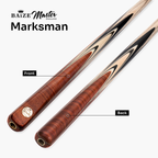 Baize Master Russet Marksman 57-inch pool cue Cue + Case