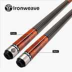 Jonny 8 Ball Ironweave American pool cue Cue + Case