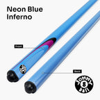Jonny 8 Ball Inferno 2-piece graphite cue Cue + Case