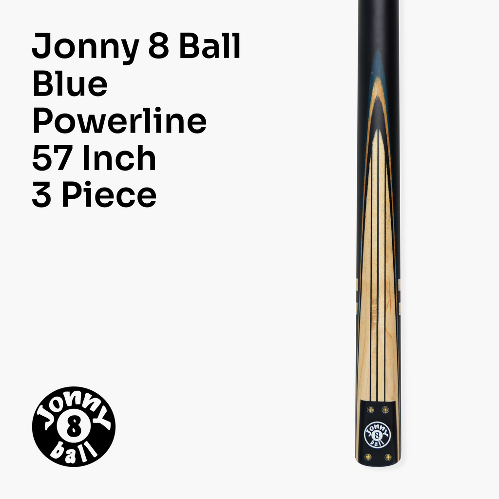 Jonny 8 Ball adjustable 57-inch 3-piece cue Cue + Case