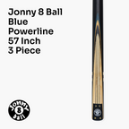 Jonny 8 Ball adjustable 57-inch 3-piece cue Cue + Case