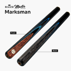 Baize Master Sapphire Marksman 3/4 pool cue Cue + Case