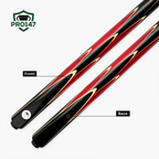 PRO147 Lancet 3/4 cue and case set