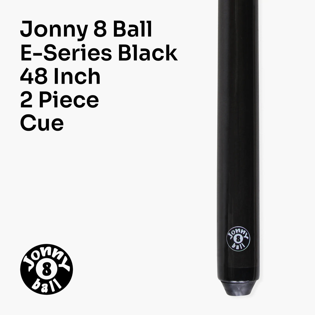 Jonny 8 Ball Metallic E-Series 48-inch junior cue and soft case Cue + Case