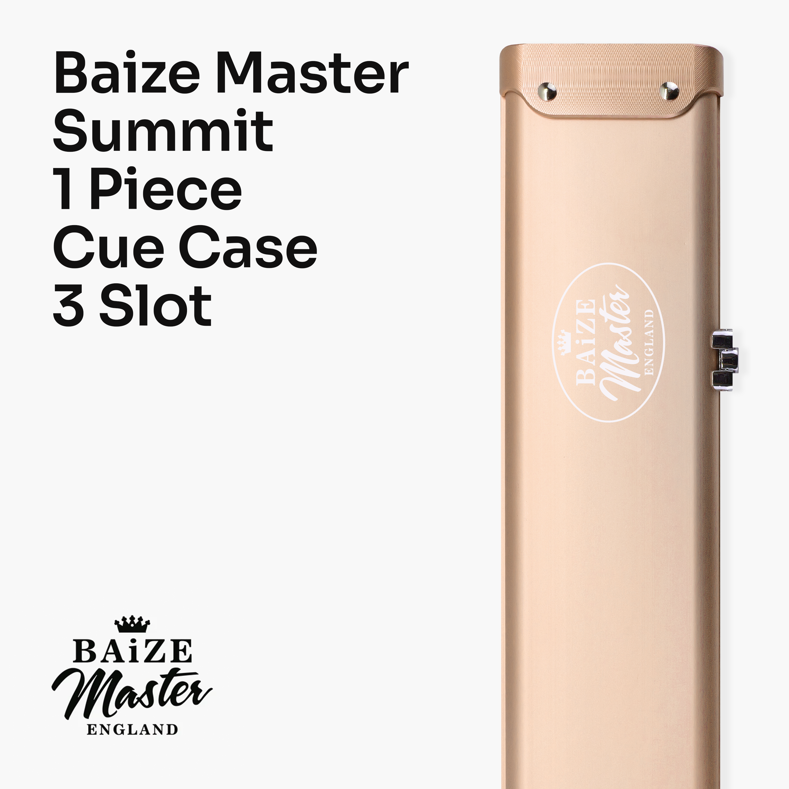 Baize Master Summit 3-slot one-piece cue case Cue + Case