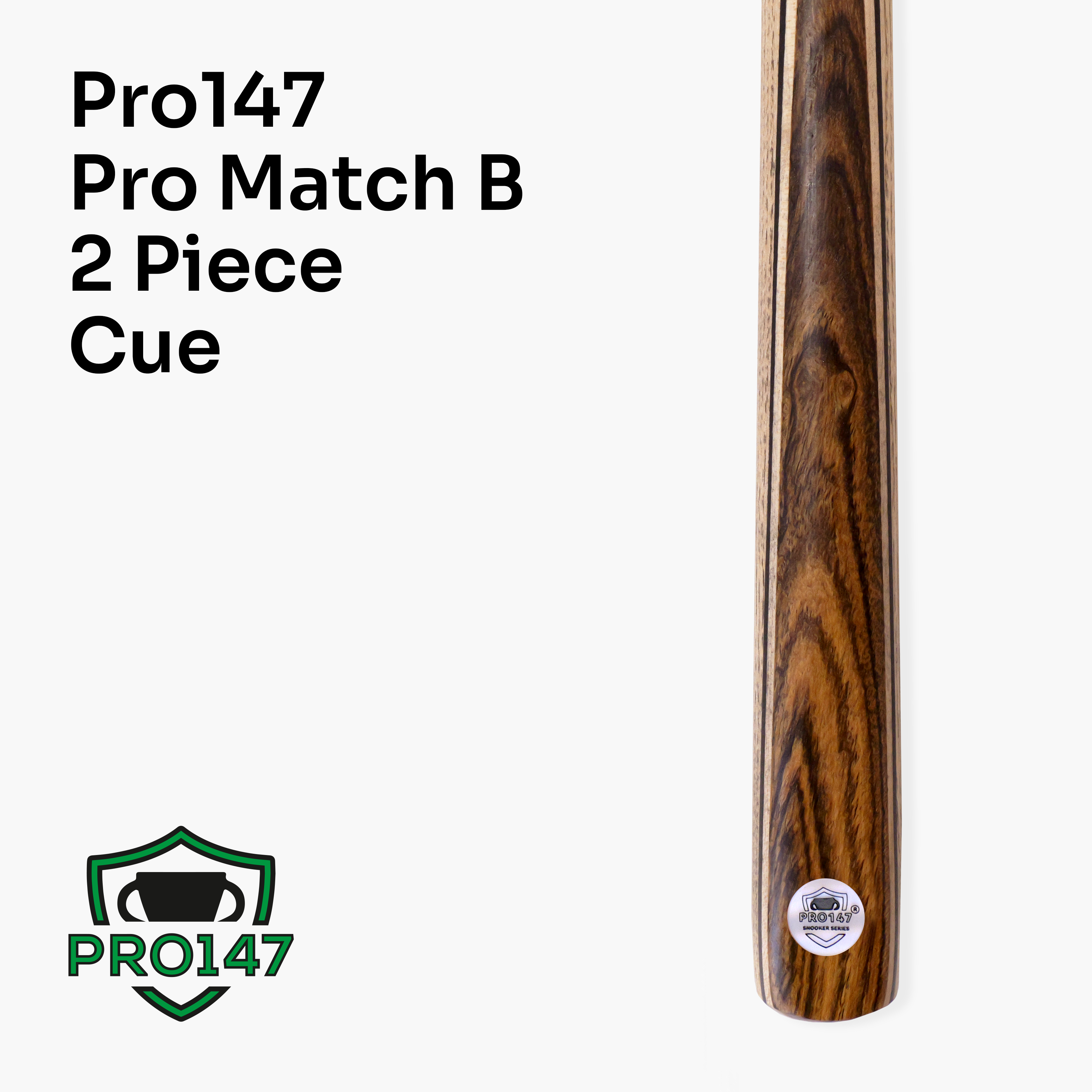 PRO147 Pro Match 57-inch 2-piece cue Cue + Case