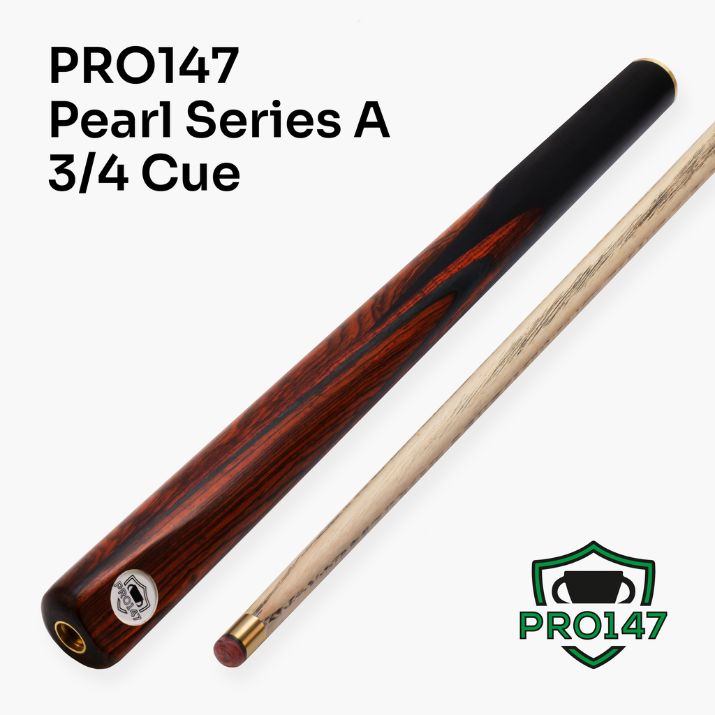 PRO147 Pearl Series Fire 3/4 cue and case set