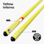 Jonny 8 Ball Inferno 2-piece graphite cue Cue + Case