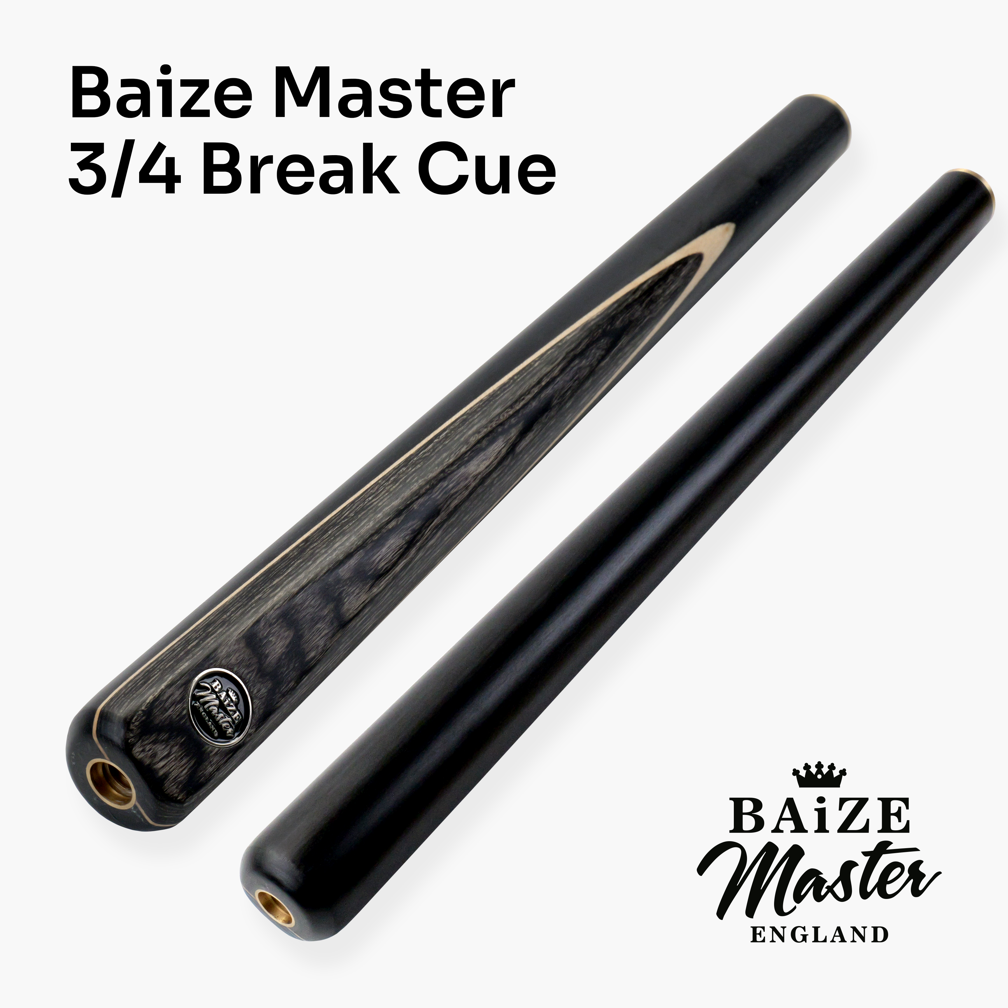 Baize Master Grey Crusher 57-inch pool break cue Cue + Case
