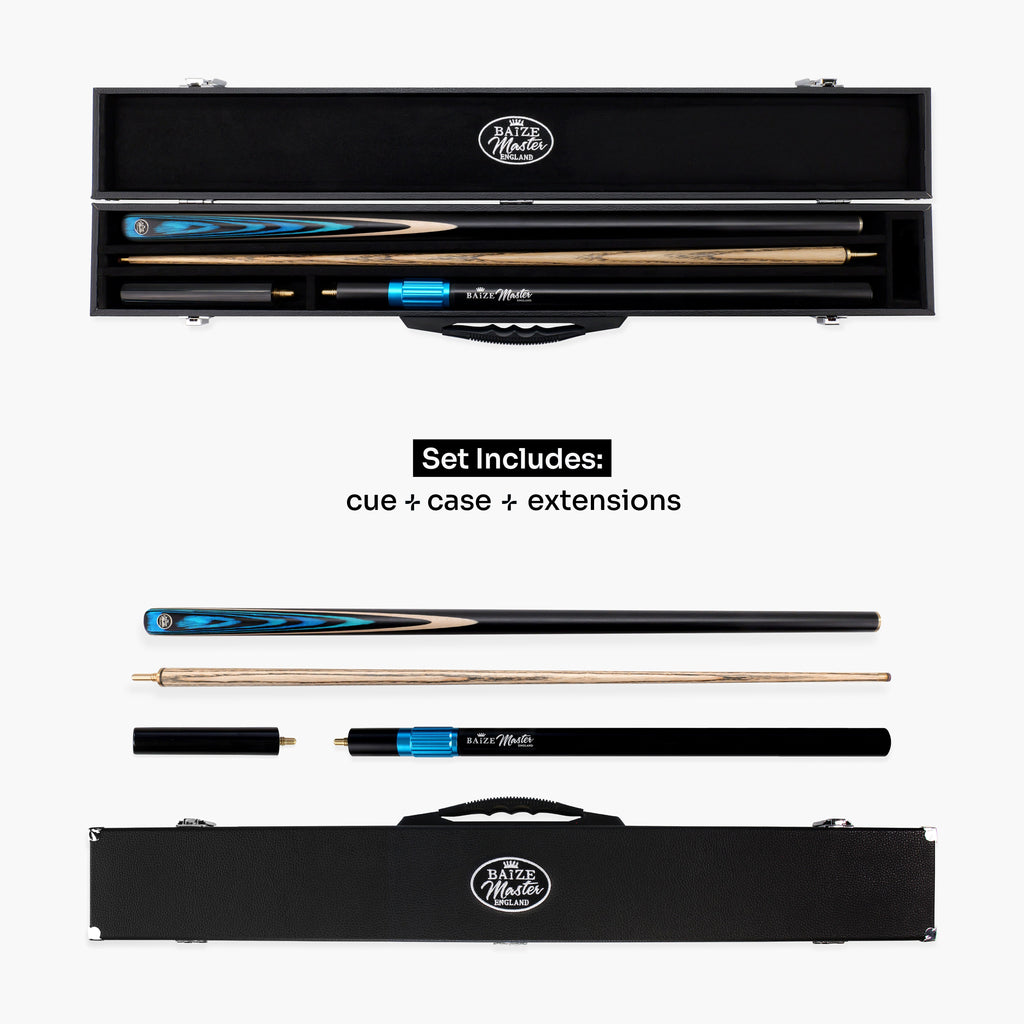 Baize Master Blackline Classic snooker cue and case set Cue + Case
