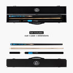 Baize Master Blackline Classic snooker cue and case set Cue + Case