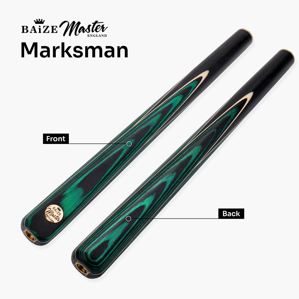 Baize Master Emerald Marksman cue and case set Cue + Case